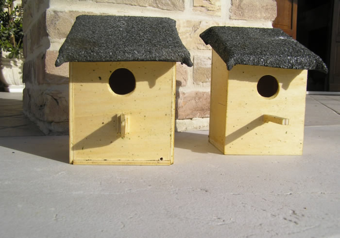 nidi artificiali per uccelli - artificial nest